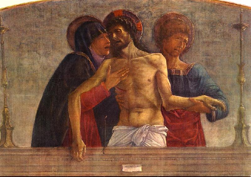 BELLINI, Giovanni Pieta (detail)  2245 Sweden oil painting art
